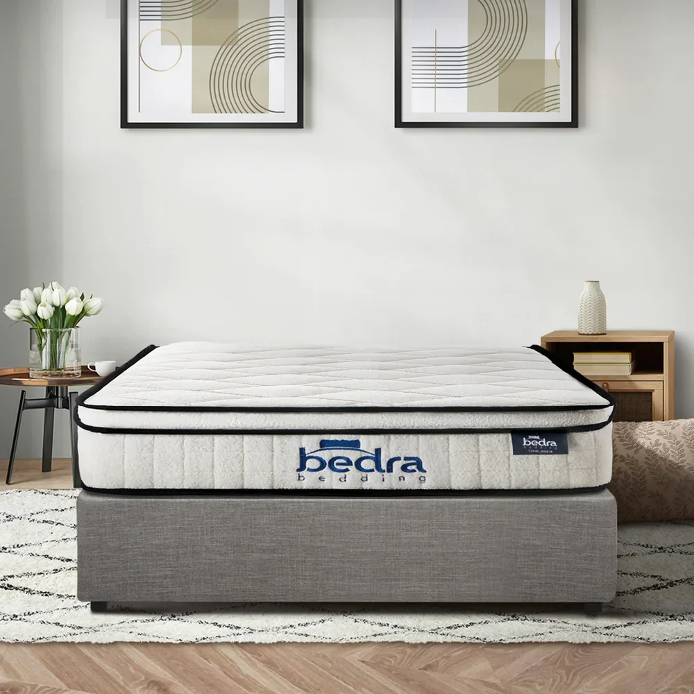 Bed Frame King Single Size Storage Platform with Mattress - Image 4