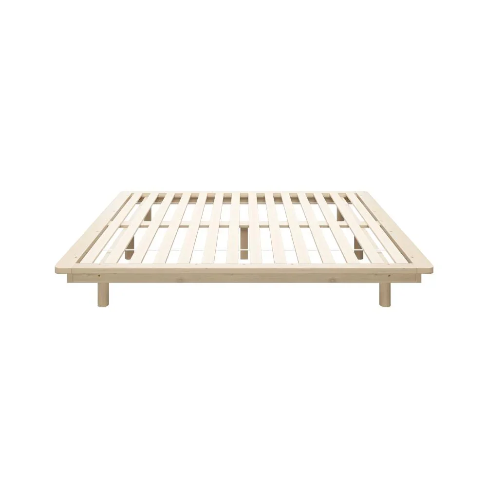 Bed Frame Double Size Wooden Bed Base Timber Platform - Image 5