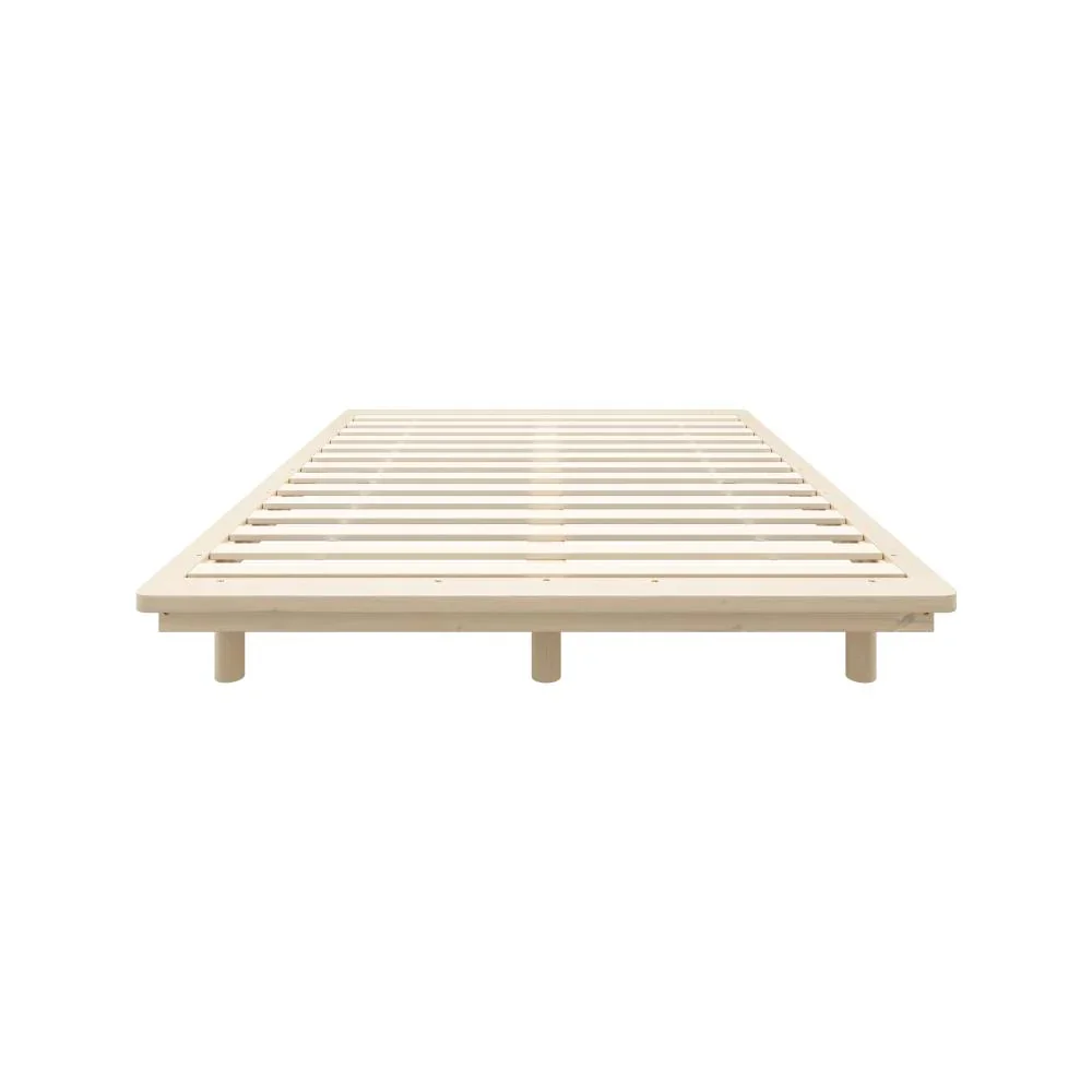 Bed Frame Queen Size Wooden Bed Base Timber Platform - Image 6