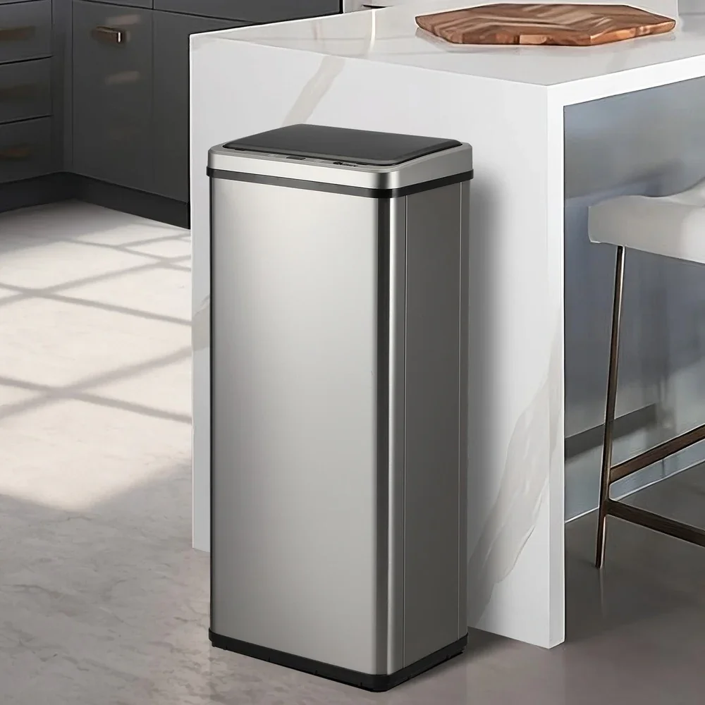 Motion Sensor Bin 60L Automatic Silver - Image 8