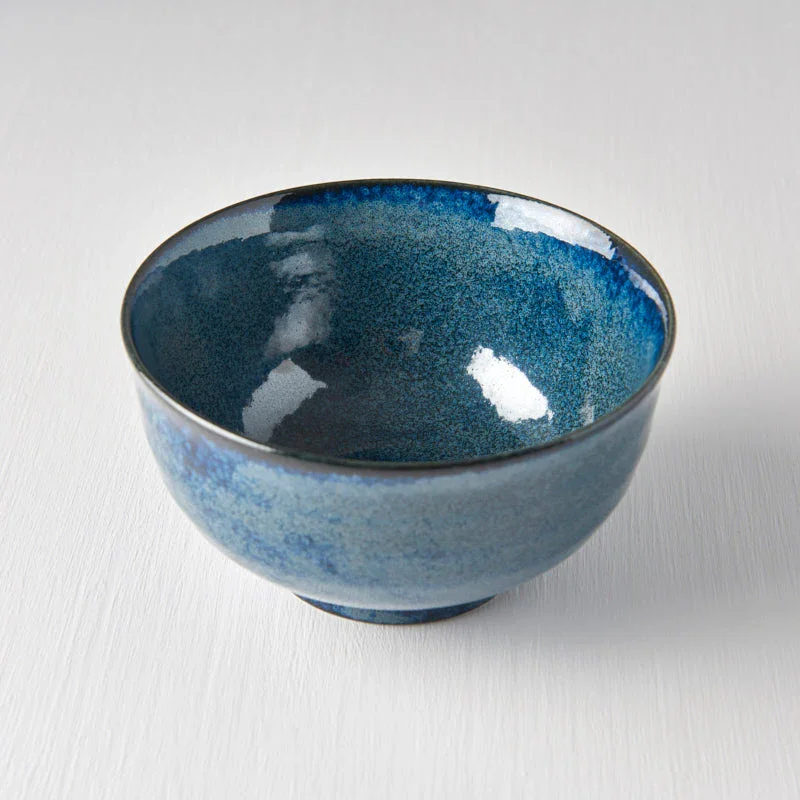 Bowl 13cm Kanso Indigo Blue Glaze - Image 2
