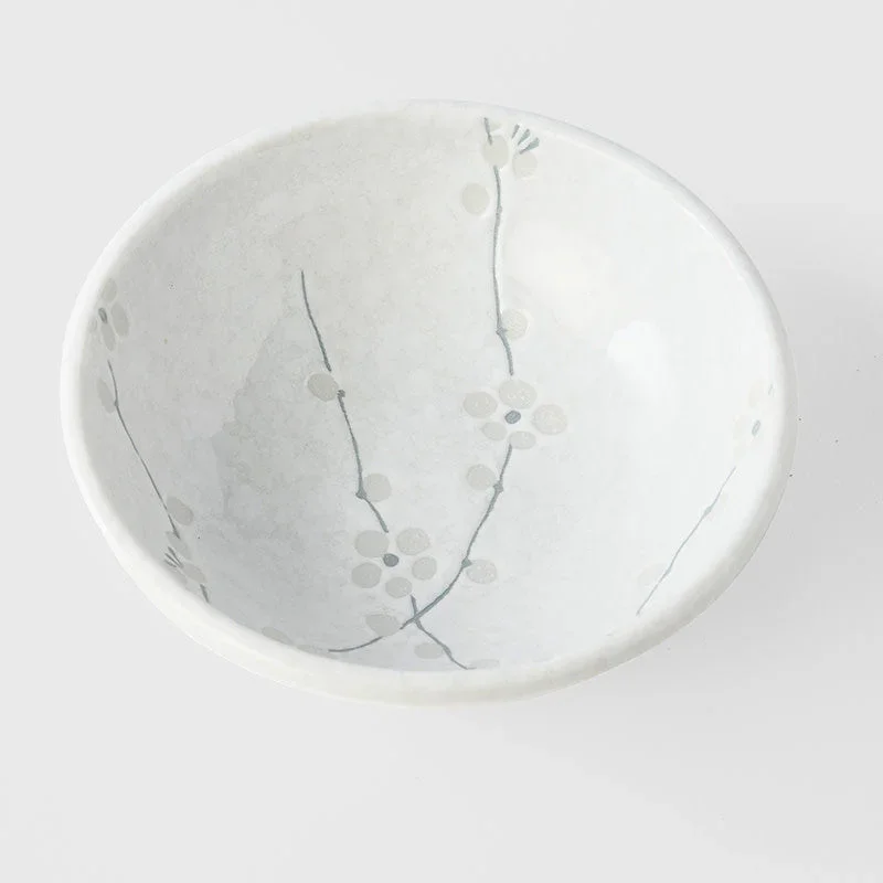 Bowl 13cm White Blossom Glaze - Image 4