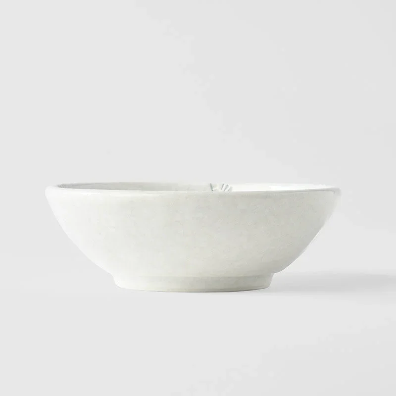 Bowl 13cm White Blossom Glaze - Image 5