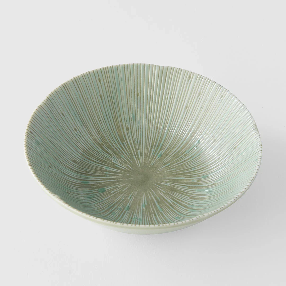 Bowl 14cm Ice Green Glaze - Image 4