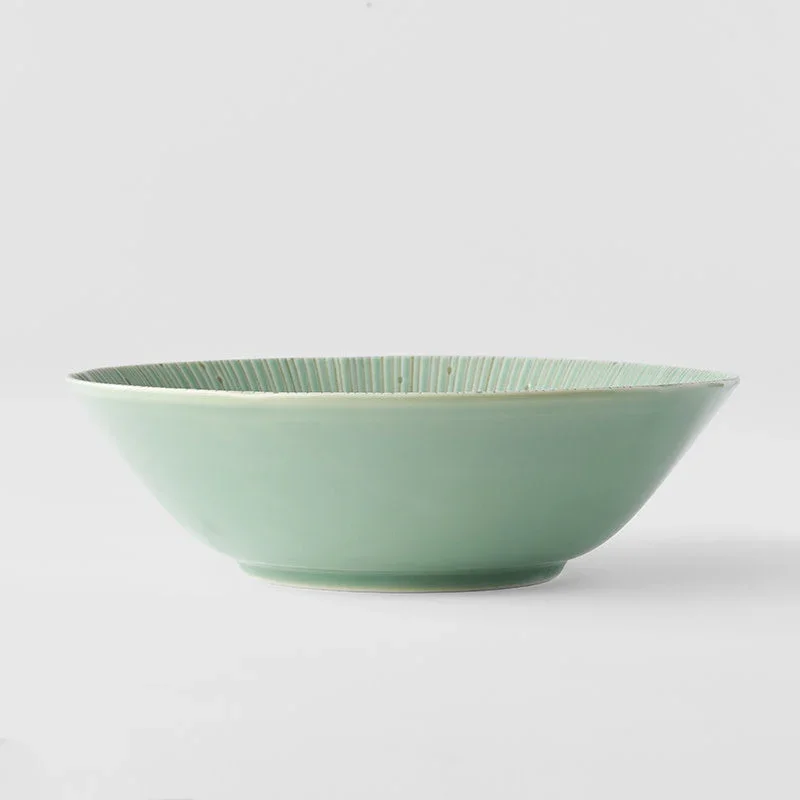 Bowl 21cm Ice Green Glaze - Image 3