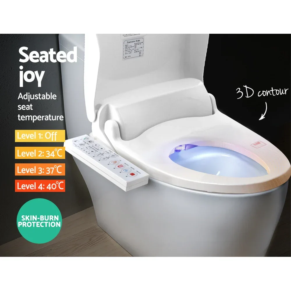Electric Bidet Toilet Seat Cover Bathroom Spray Water Wash V Shape - Image 6