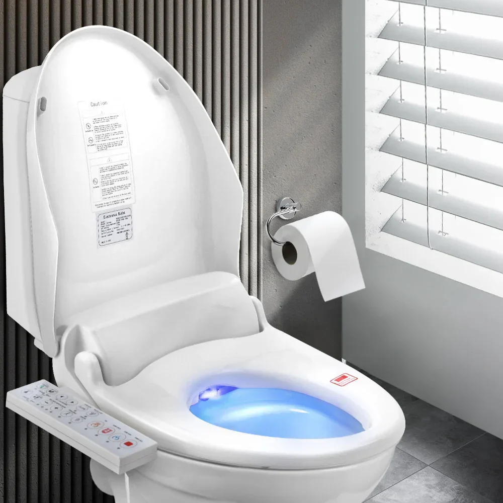 Electric Bidet Toilet Seat Cover Bathroom Spray Water Wash V Shape - Image 8
