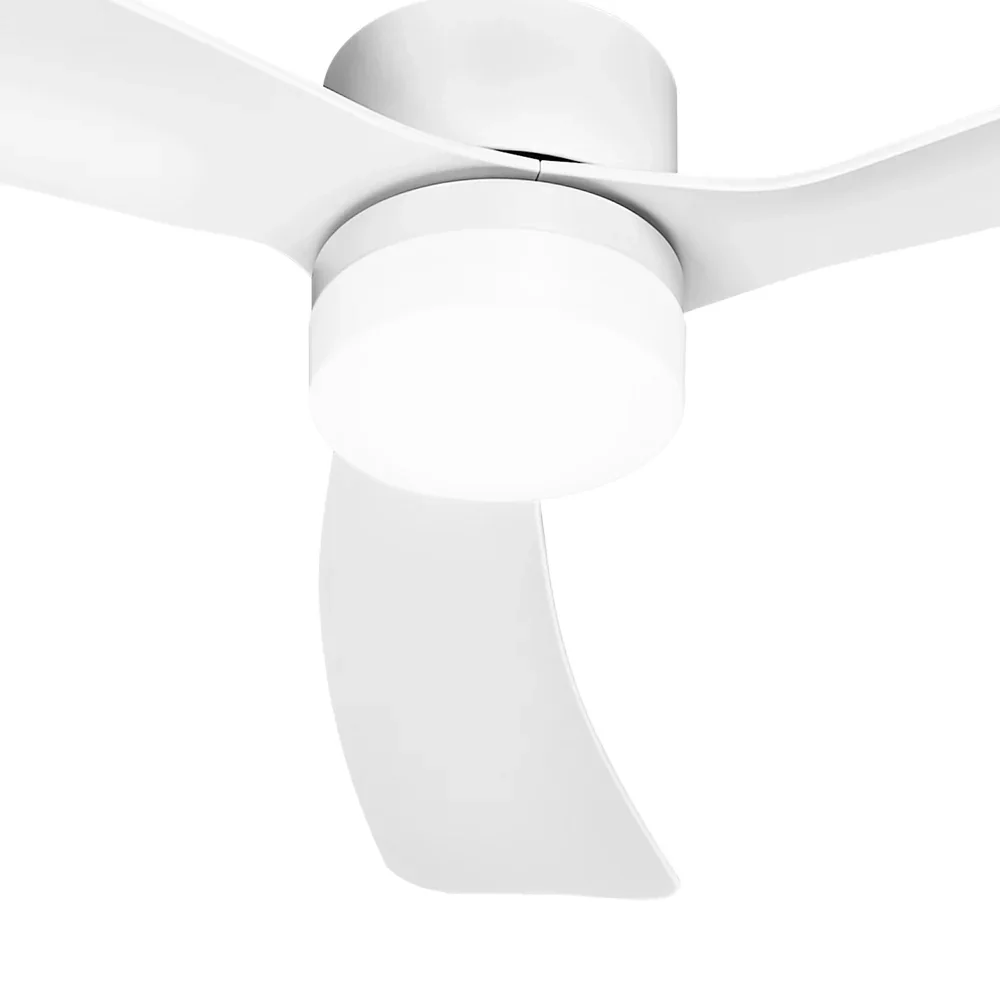52" Ceiling Fan LED Light 5 Speed Fans Remote Control White - Image 3