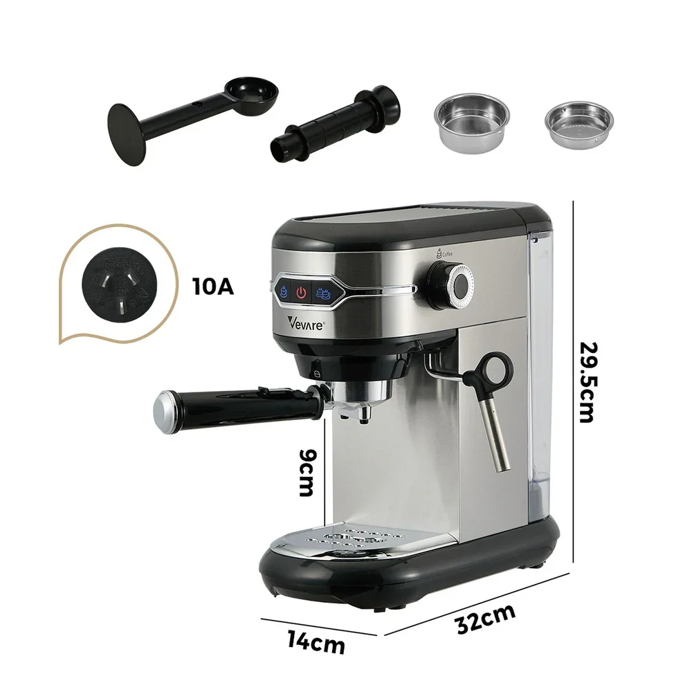 Coffee Machine Latter Cappuccino Maker 19 Bar Milk Frother - Image 5
