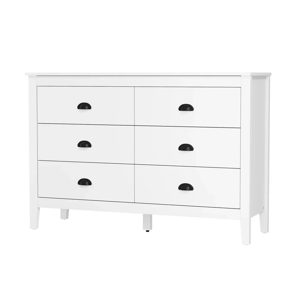 6 Chest of Drawers Dresser Vintage