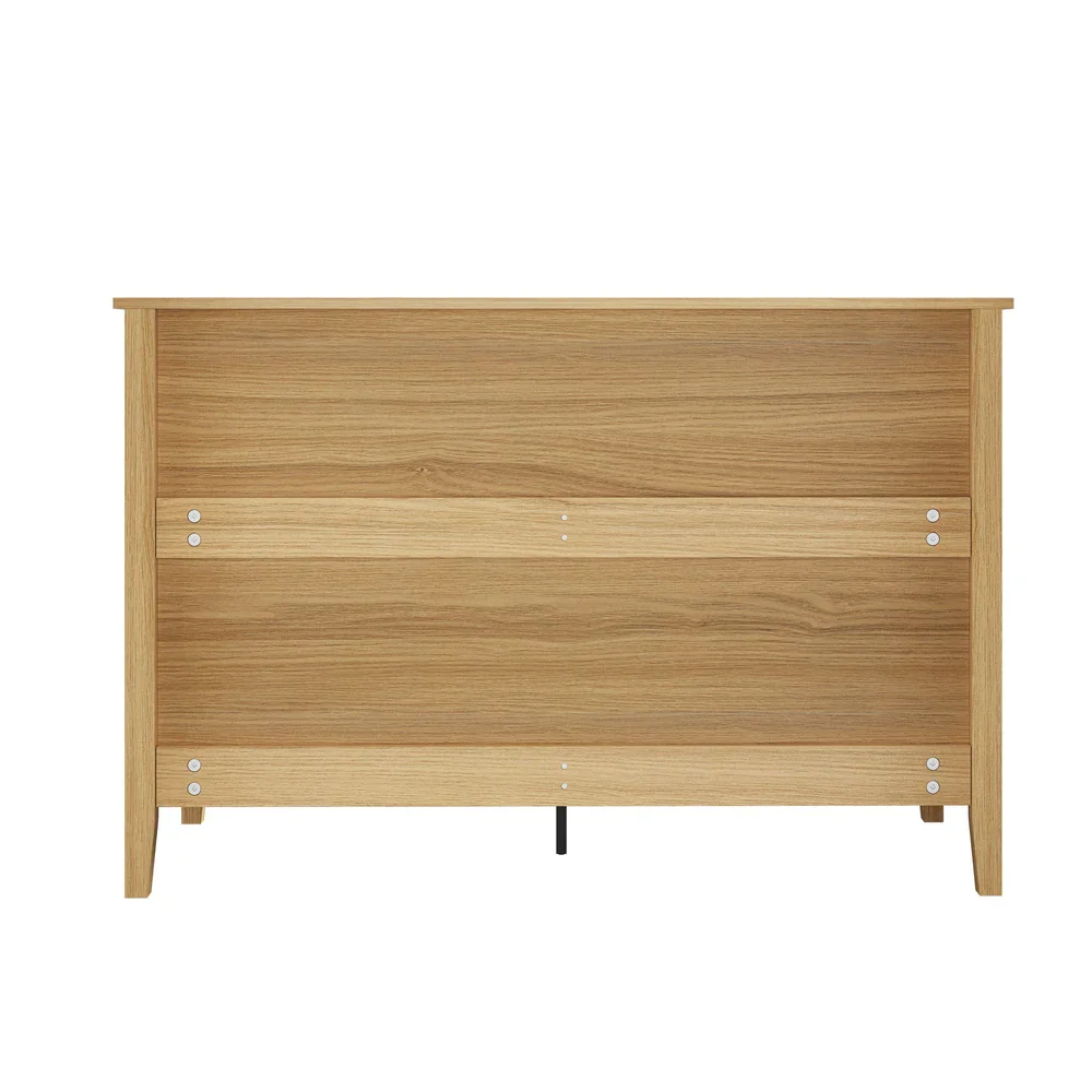 6 Chest of Drawers Dresser Tallboy Natural - Image 3