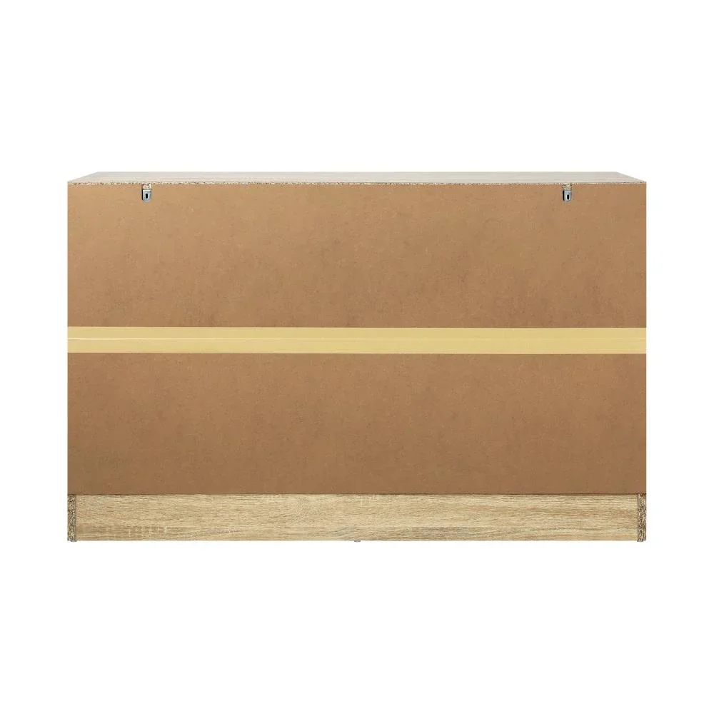 6 Chest of Drawers Aluminum Handles Wooden - Image 5