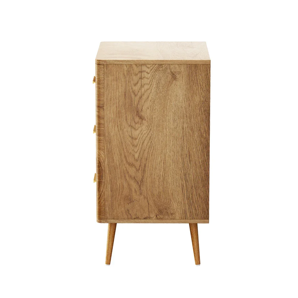 3 Chest of Drawers Tallboy Natural - Image 10