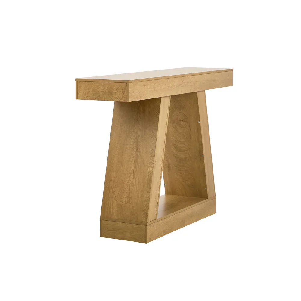 Console Table Hallway Narrow Table Entryway Display Shelf - Image 2