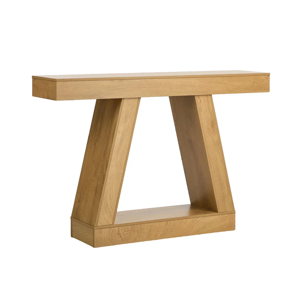 Console Table Hallway Narrow Table Entryway Display Shelf - Image 4