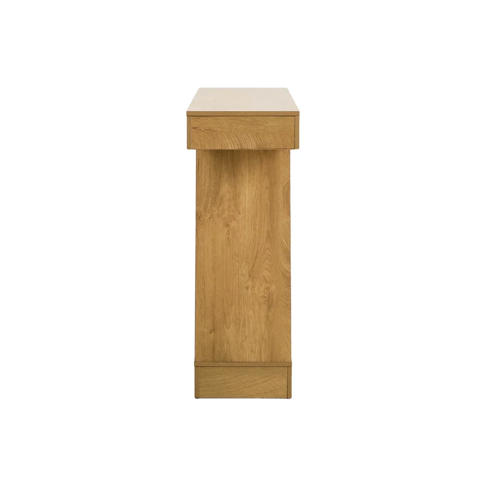 Console Table Hallway Narrow Table Entryway Display Shelf - Image 8