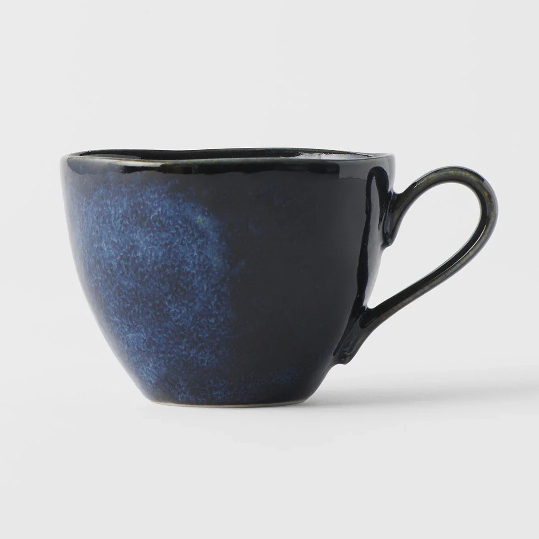 Cup 8.5cm 160ml Kanso Indigo Blue Glaze - Image 2