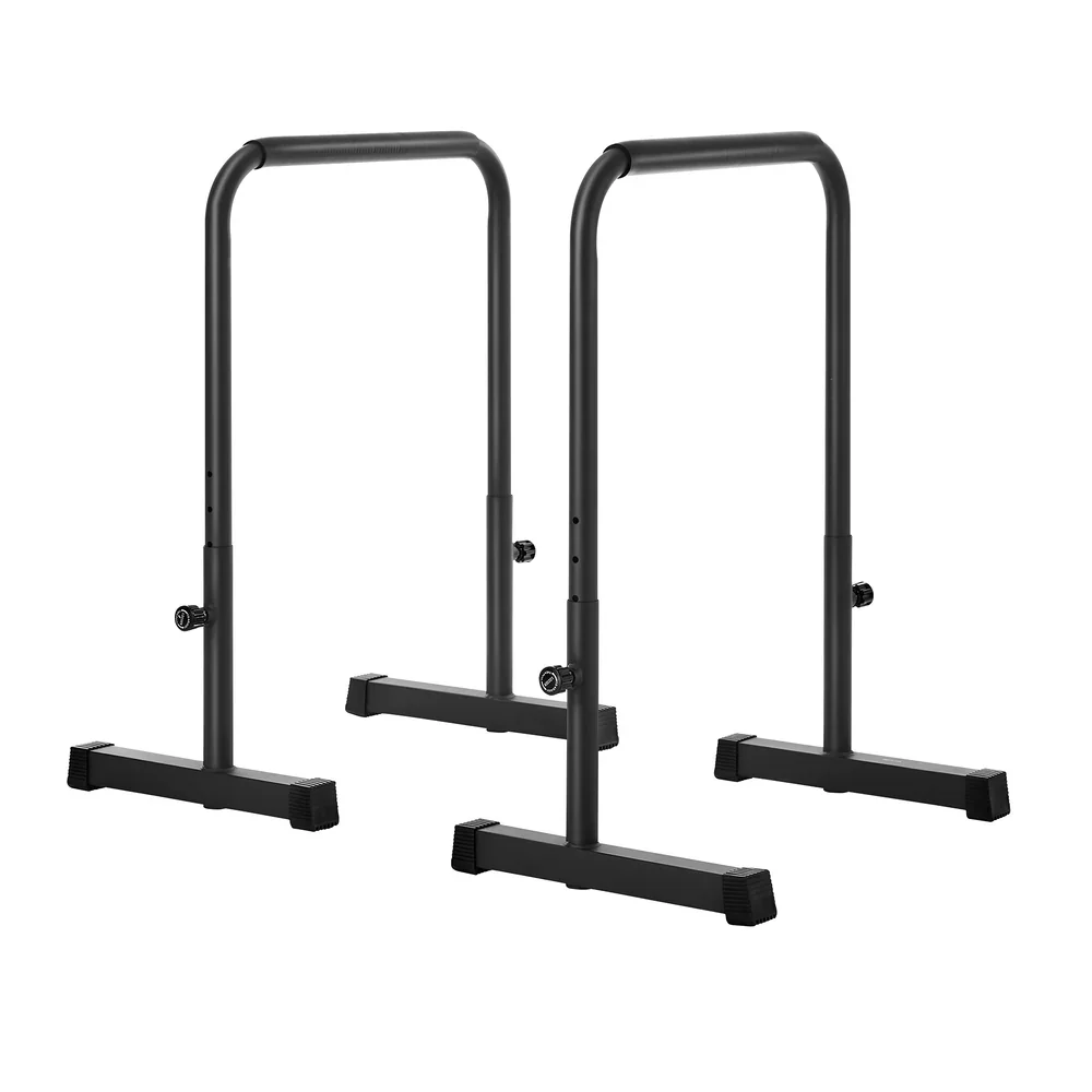 Parallel Dip Bar Adjustable Dip Stand Push Up Gym Fitness - Image 2