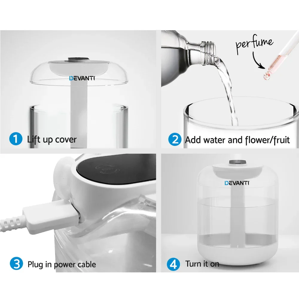 Aroma Diffuser Aromatherapy Humidifier 1L - Image 7