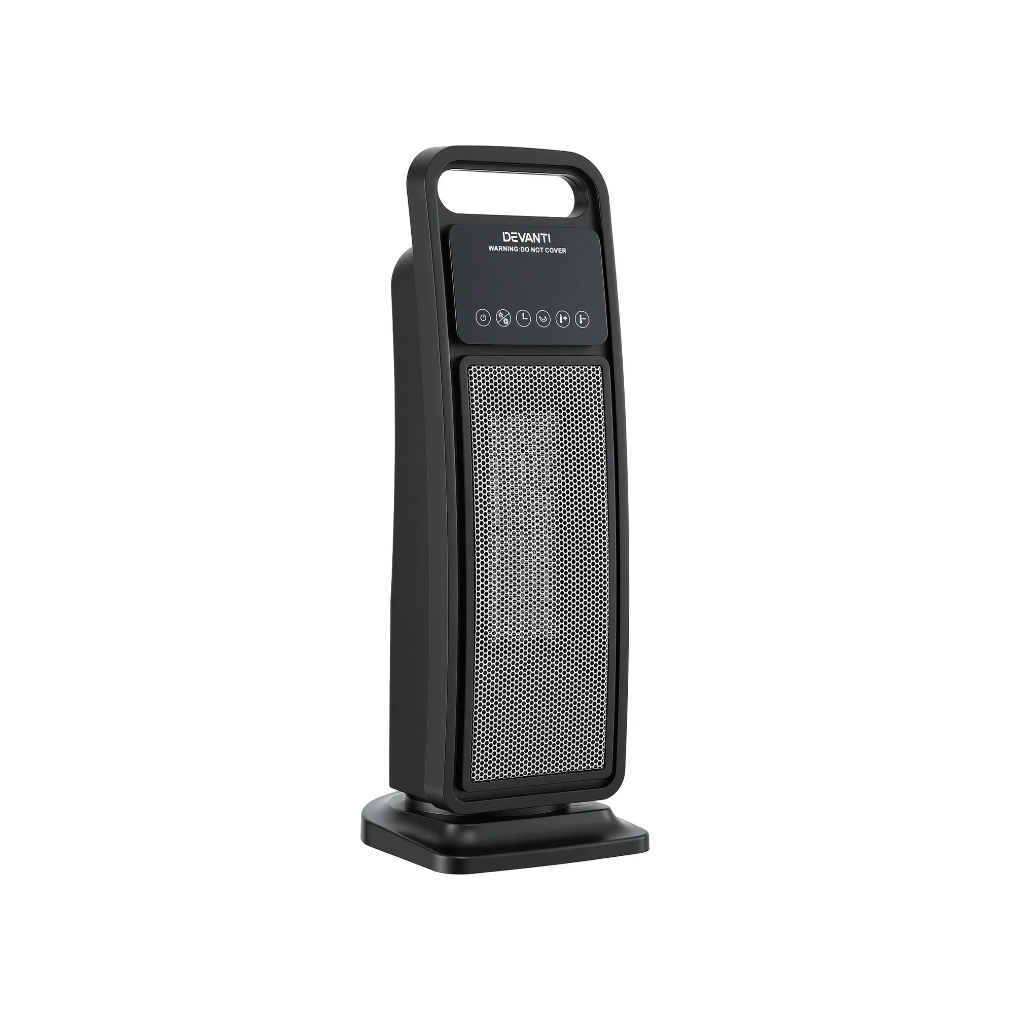 2000W Ceramic Tower Heater Space Heaters Indoor Oscillating Black - Image 9