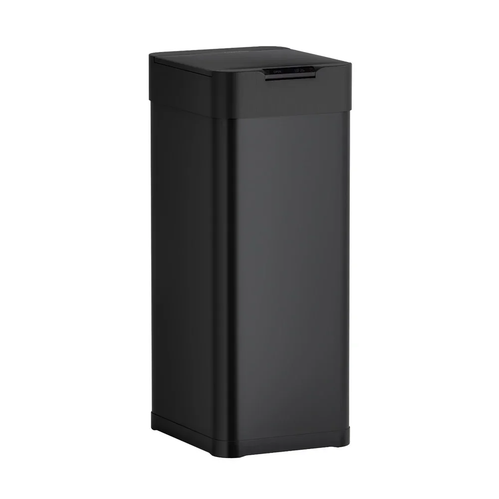 50L Sensor Bin Motion Rubbish Bins Kitchen Automatic Trash Can Black - Image 3