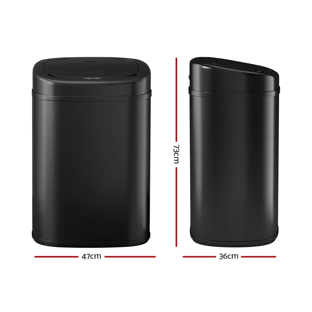82L Motion Sensor Bin Rubbish Automatic Black - Image 6