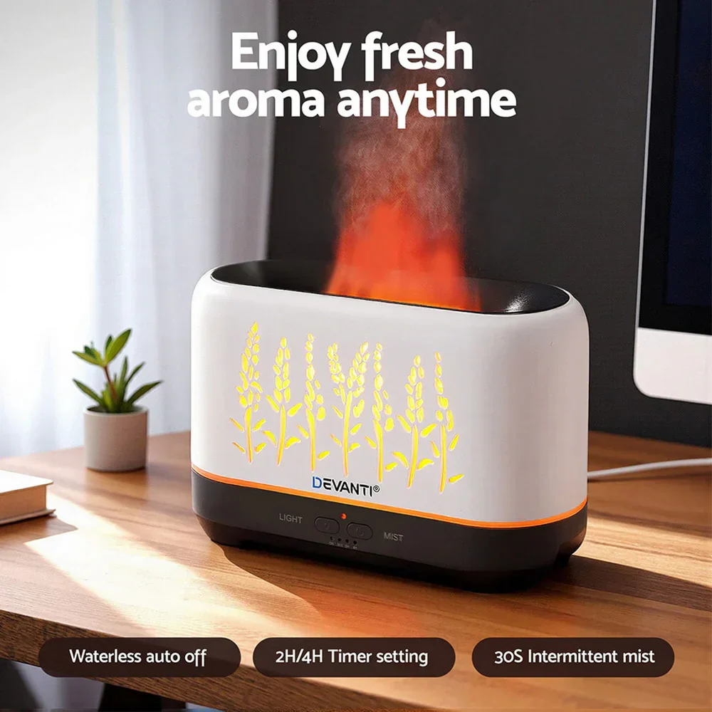 Aroma Diffuser Aromatherapy Flame 200ml - Image 4