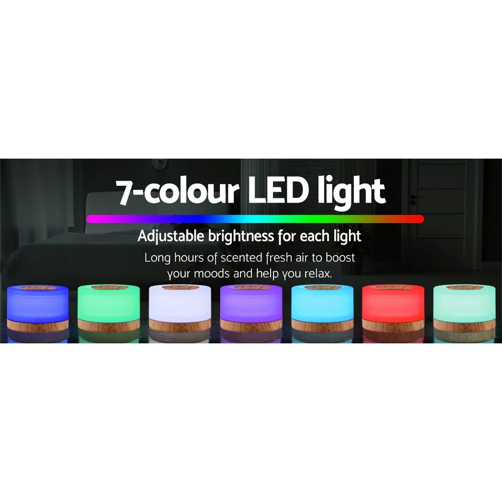 Aroma Diffuser Aromatherapy Light Wood 500ml - Image 6