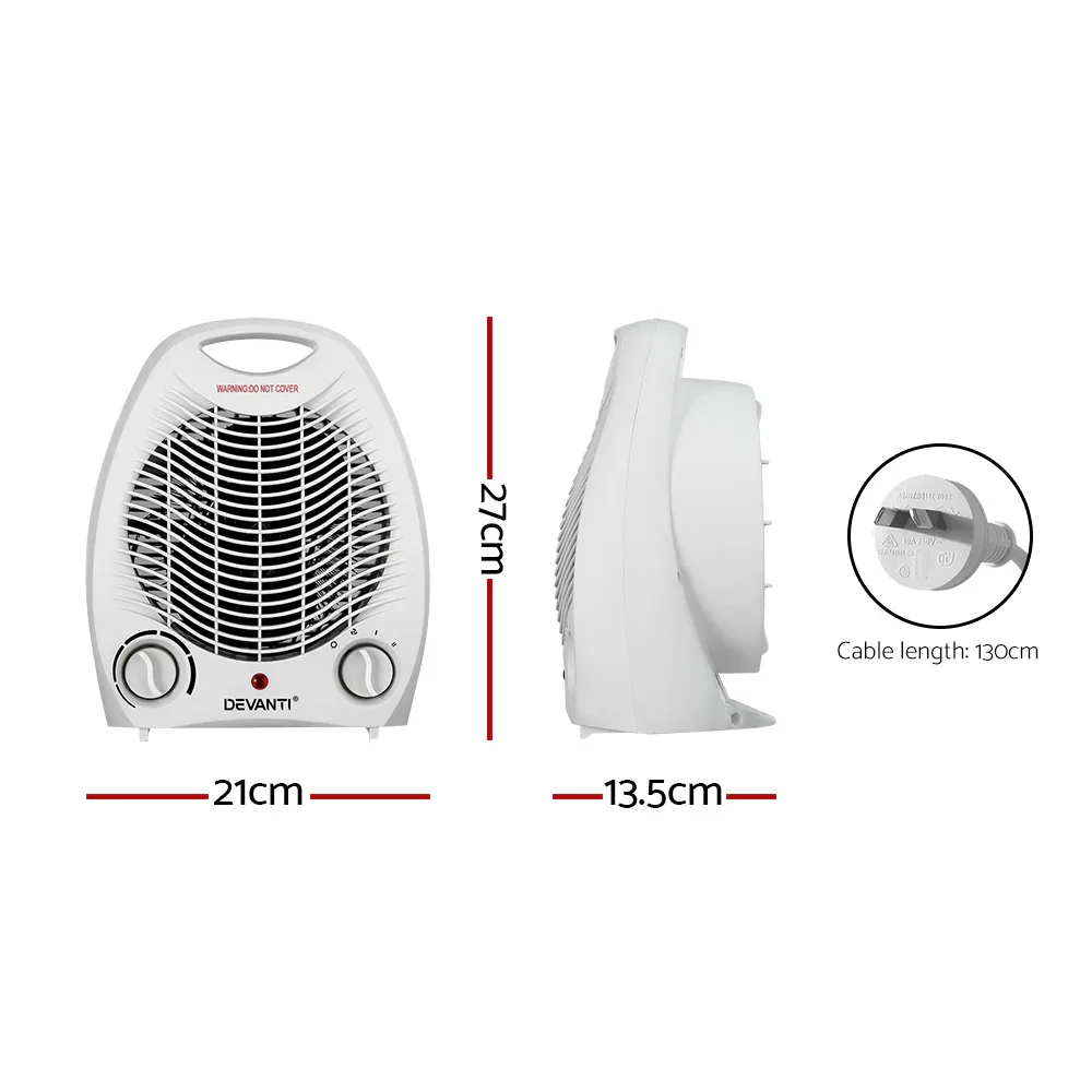 Electric Fan Heater 2000W - Image 2