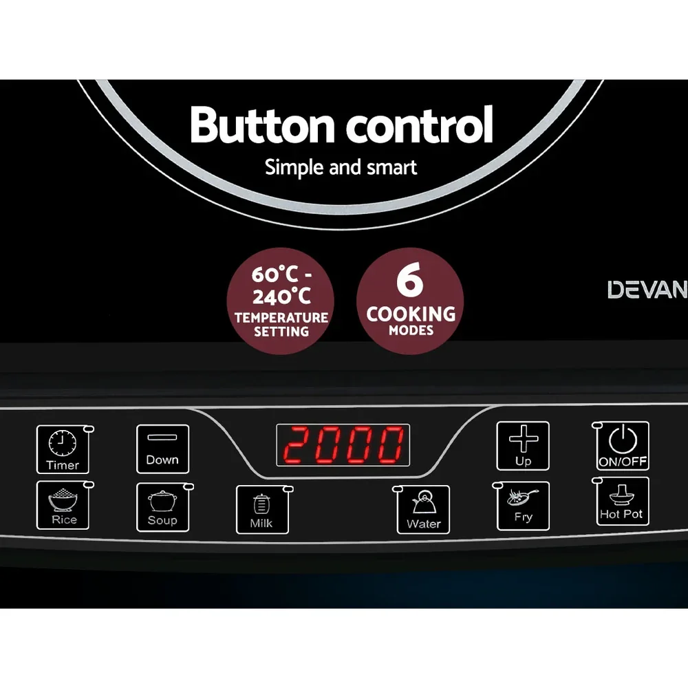 Induction Cooktop 30cm Portable Cooker - Image 6
