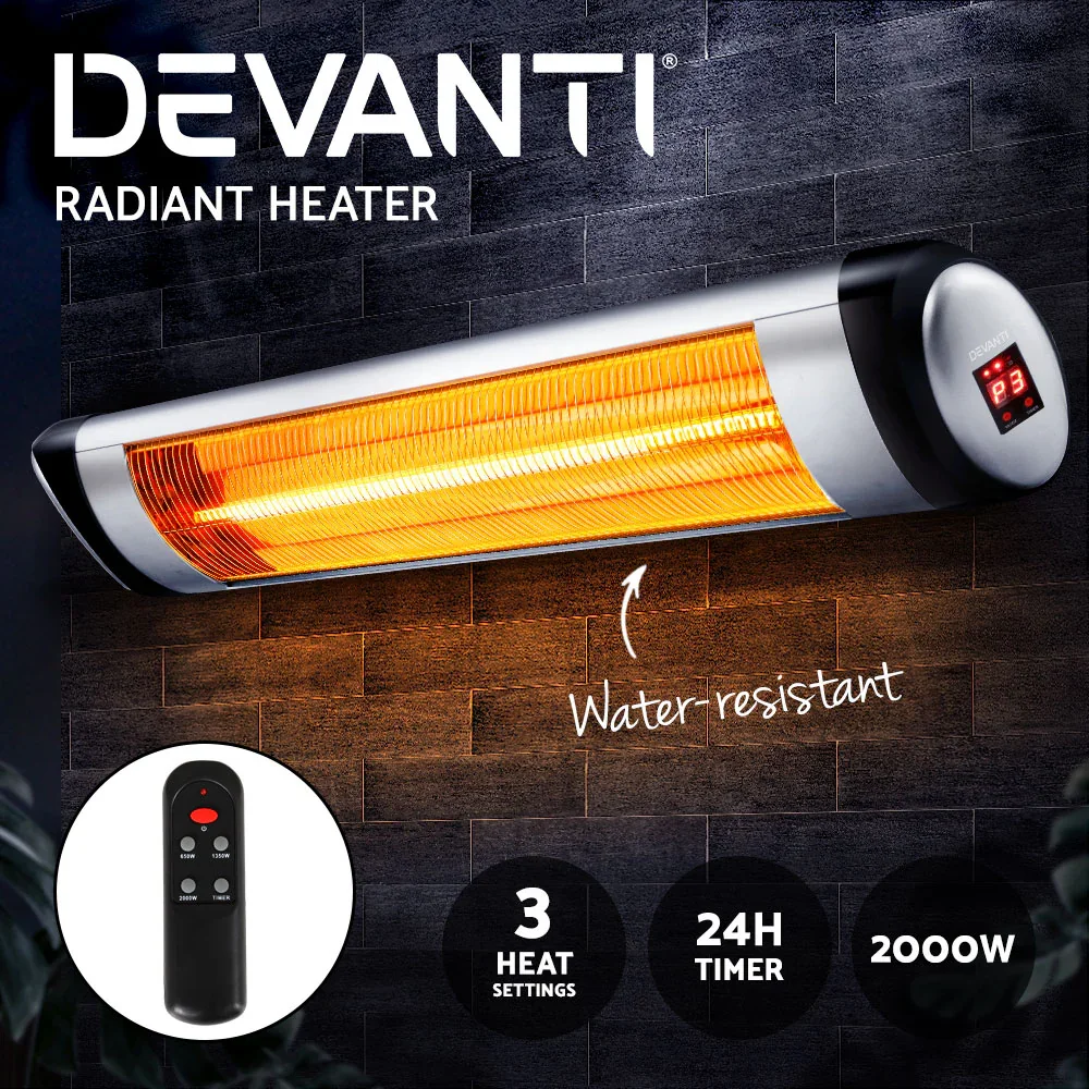 Electric Strip Heater Radiant Heaters 2000W - Image 4