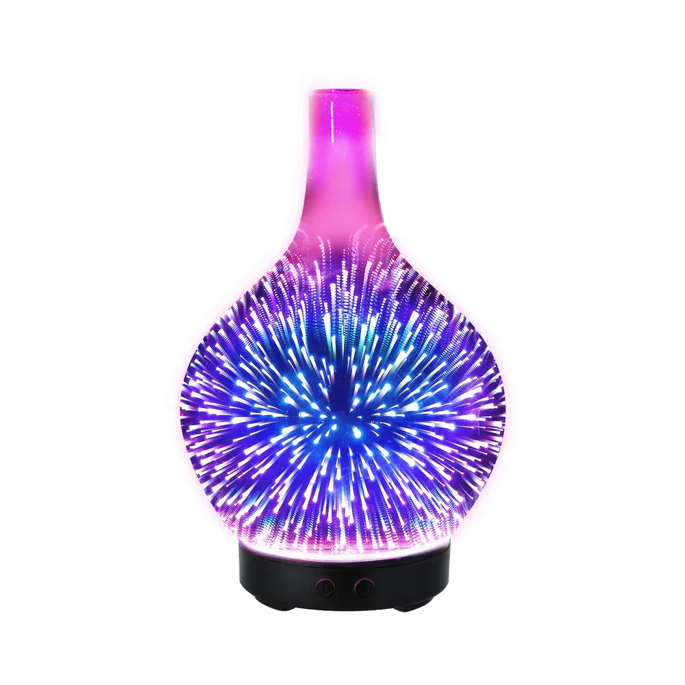 Ultrasonic Aroma Aromatherapy Diffuser 3D Light Oil Firework Humidifier - Image 2