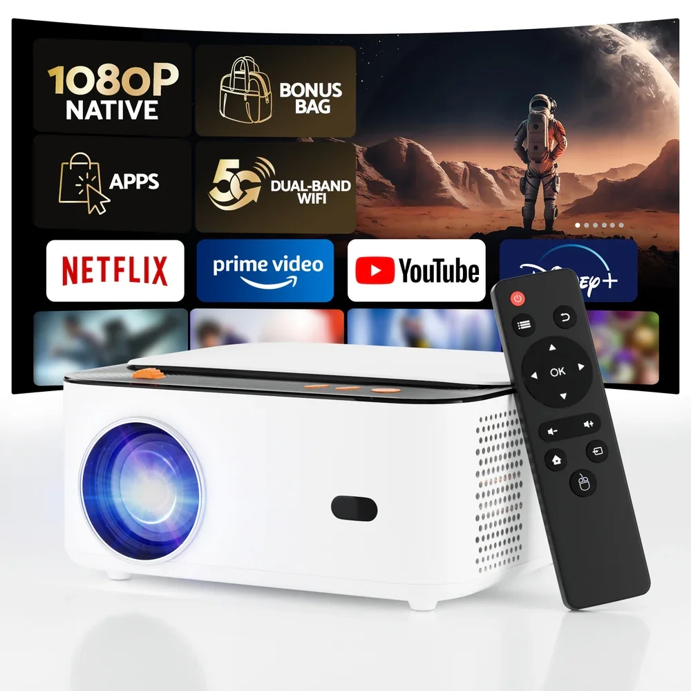 Video Project 4K 1080P Android 5G Wifi Home Cinema - Image 7
