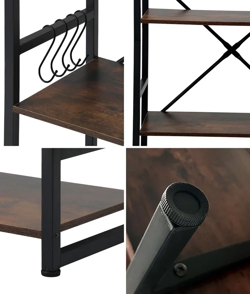 Display Shelf 5-Tier Shelves Stand Rack 60CM - Image 8