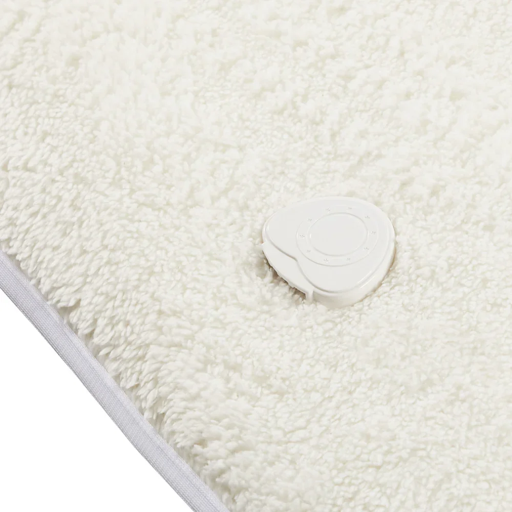 Electric Heated Blanket Fitted Fleece Underlay Winter Pad King - Image 5