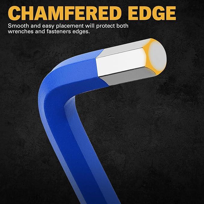 Jumbo Hex Key Allen Wrench Set | 13-Piece Metric 2-19mm | Long Ball End Durable CR-V | Automotive | Mechanic | Furniture | Professional Grade Tools - Image 7