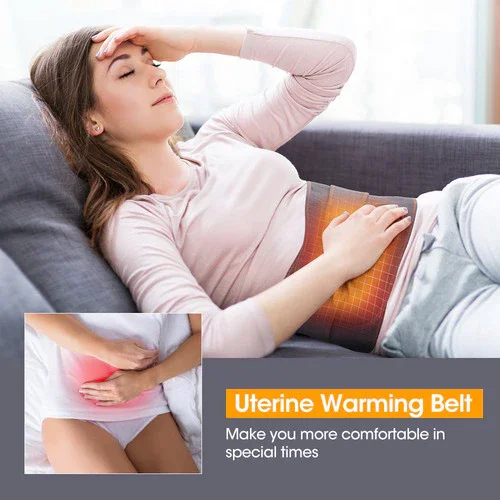 Electric Dual Infrared Light Heat Back Massager Waist Brace Lumbar Support Belt - Image 6