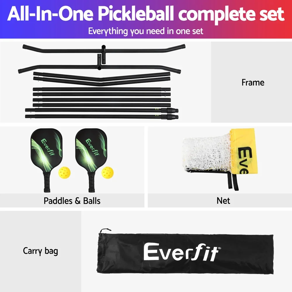 10ft Portable Pickle Ball Net Adjustable Multi-Sport for Badminton Tennis Pickleball Volleyball - Image 6