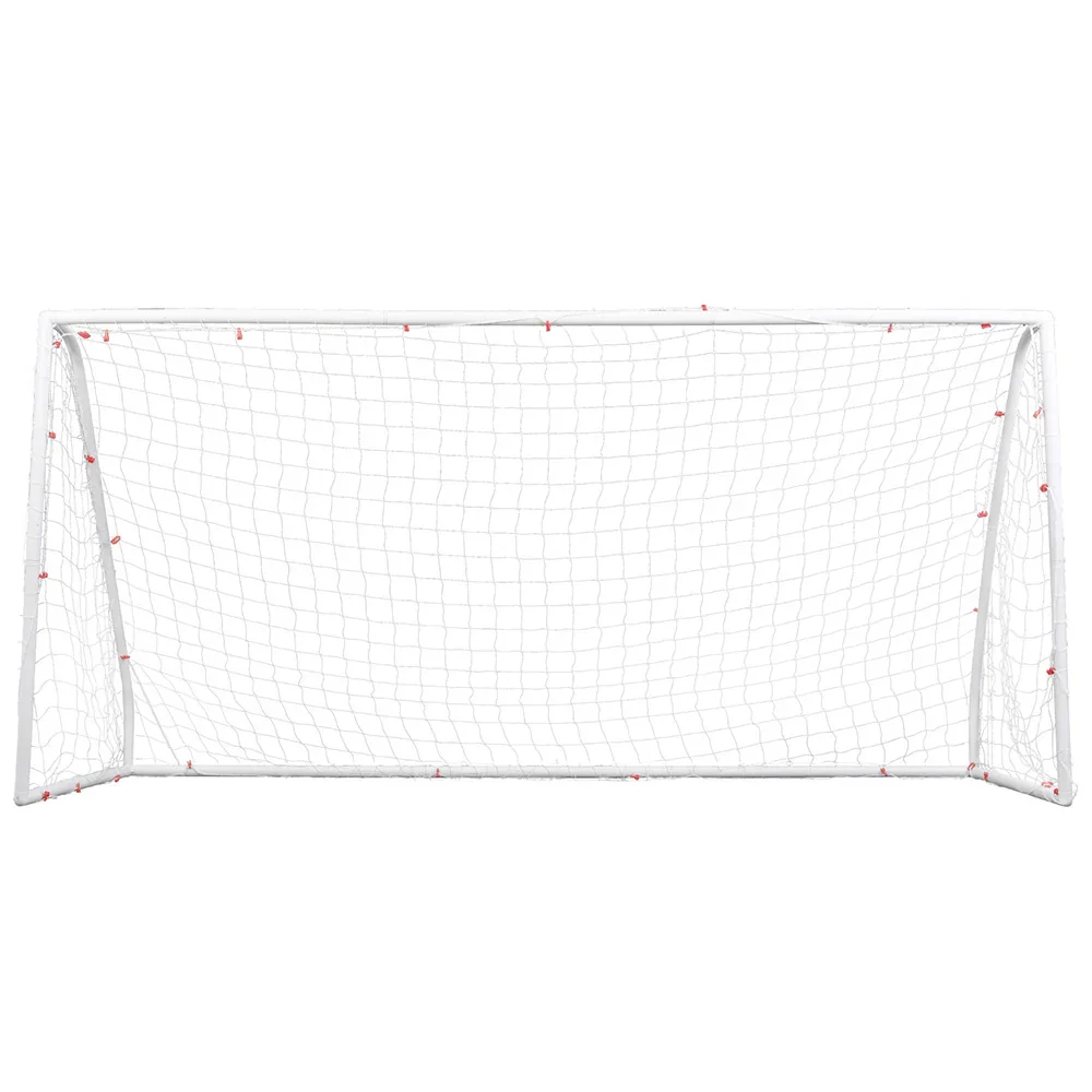 12FT Soccer Football Goal Net UPVC Frame with PE Mesh Weatherproof Portable Goals for Backyard Training Competitive Play - Image 3