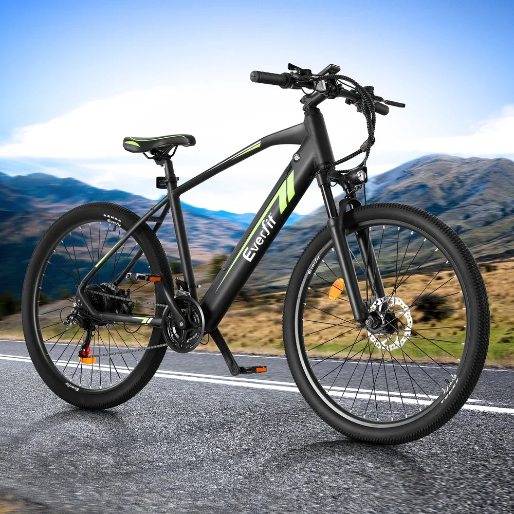 27.5 Inch Electric Bike Mountain Bicycle eBike Battery 21 Speed - Image 7