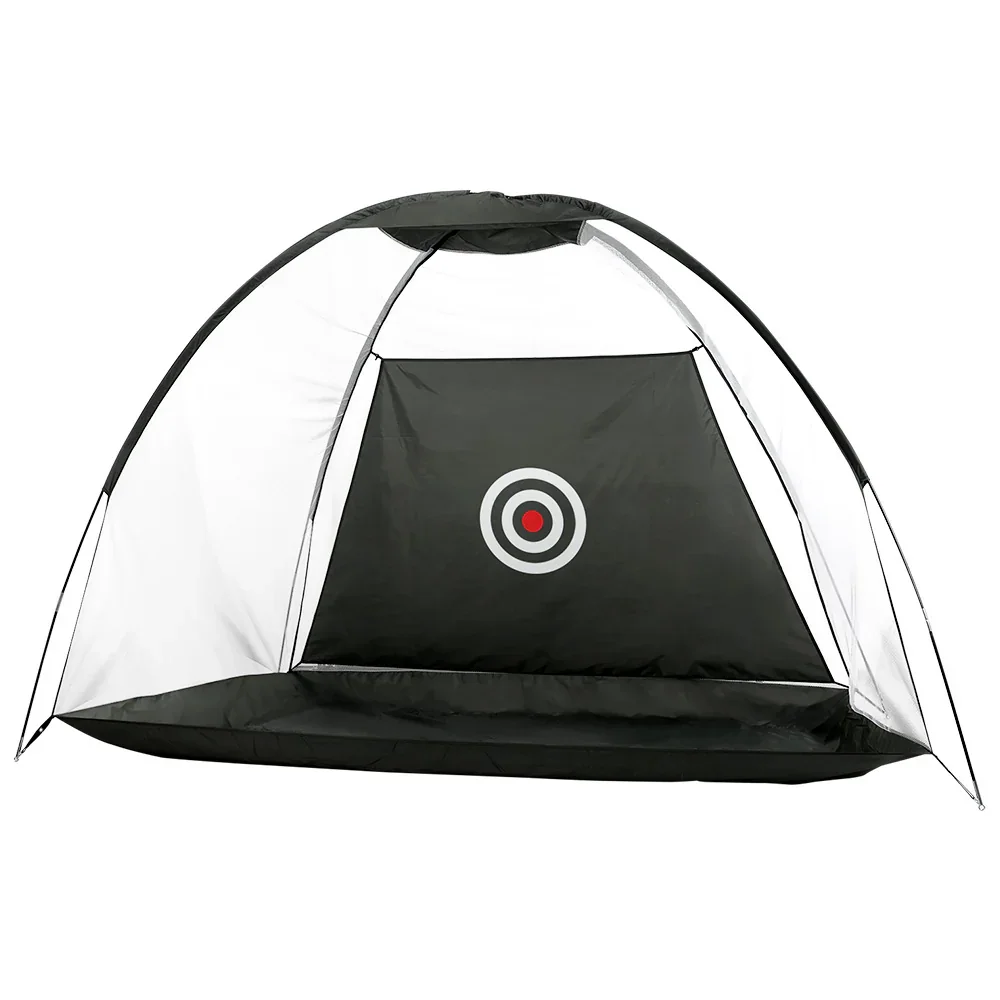 3M Golf Practice Net Portable Training Aid Driving Target Tent Black - Image 3