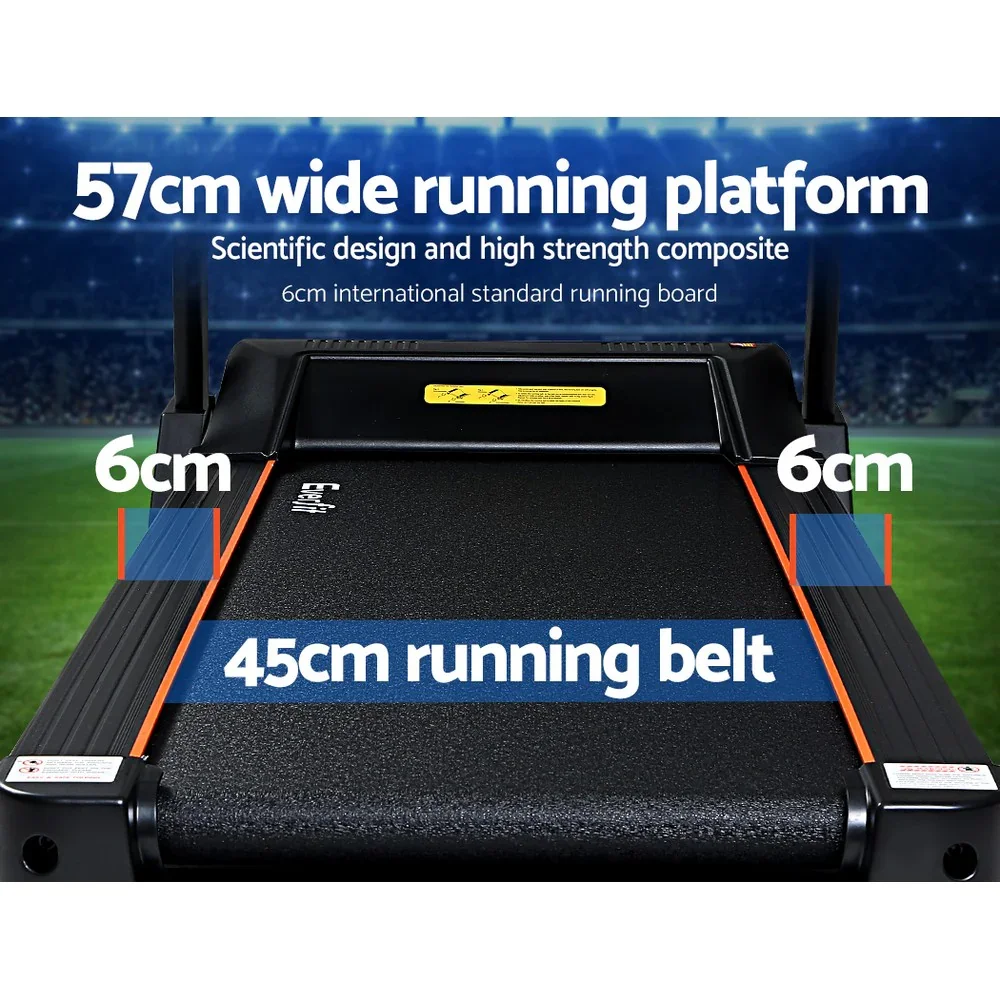 Treadmill Electric Auto Level Incline Home Gym Fitness Exercise 450mm - Image 8