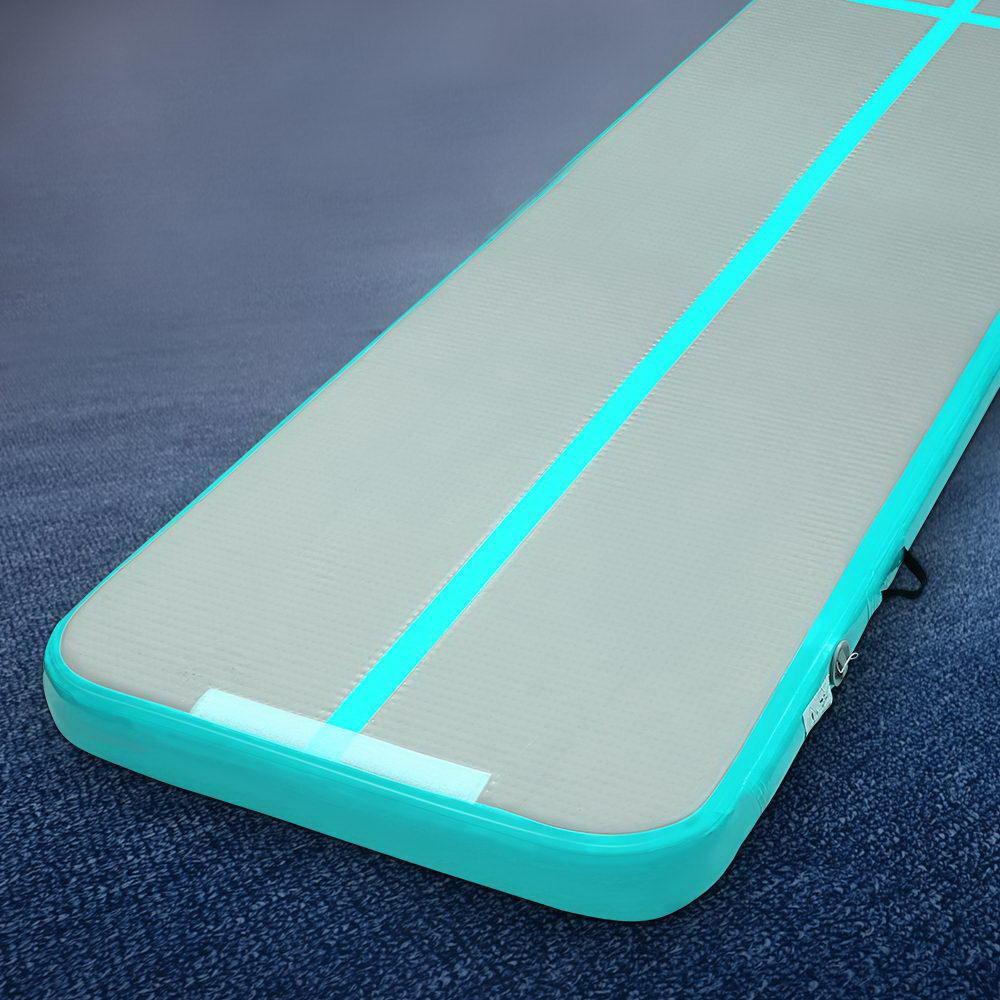 GoFun 5X1M Inflatable Air Track Mat Tumbling Floor Home Gymnastics Green - Image 6