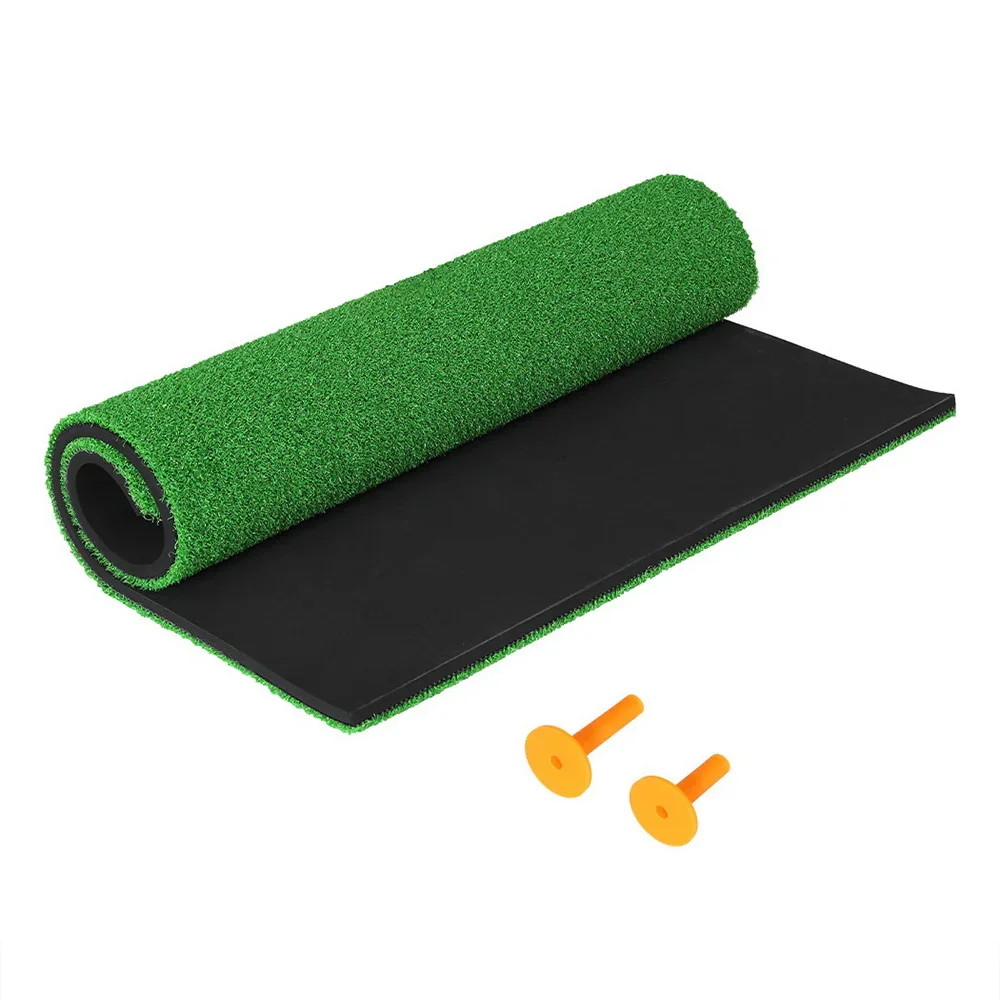 Golf Hitting Mat Portable DrivingÂ Range PracticeÂ Training Aid 150x150cm - Image 3