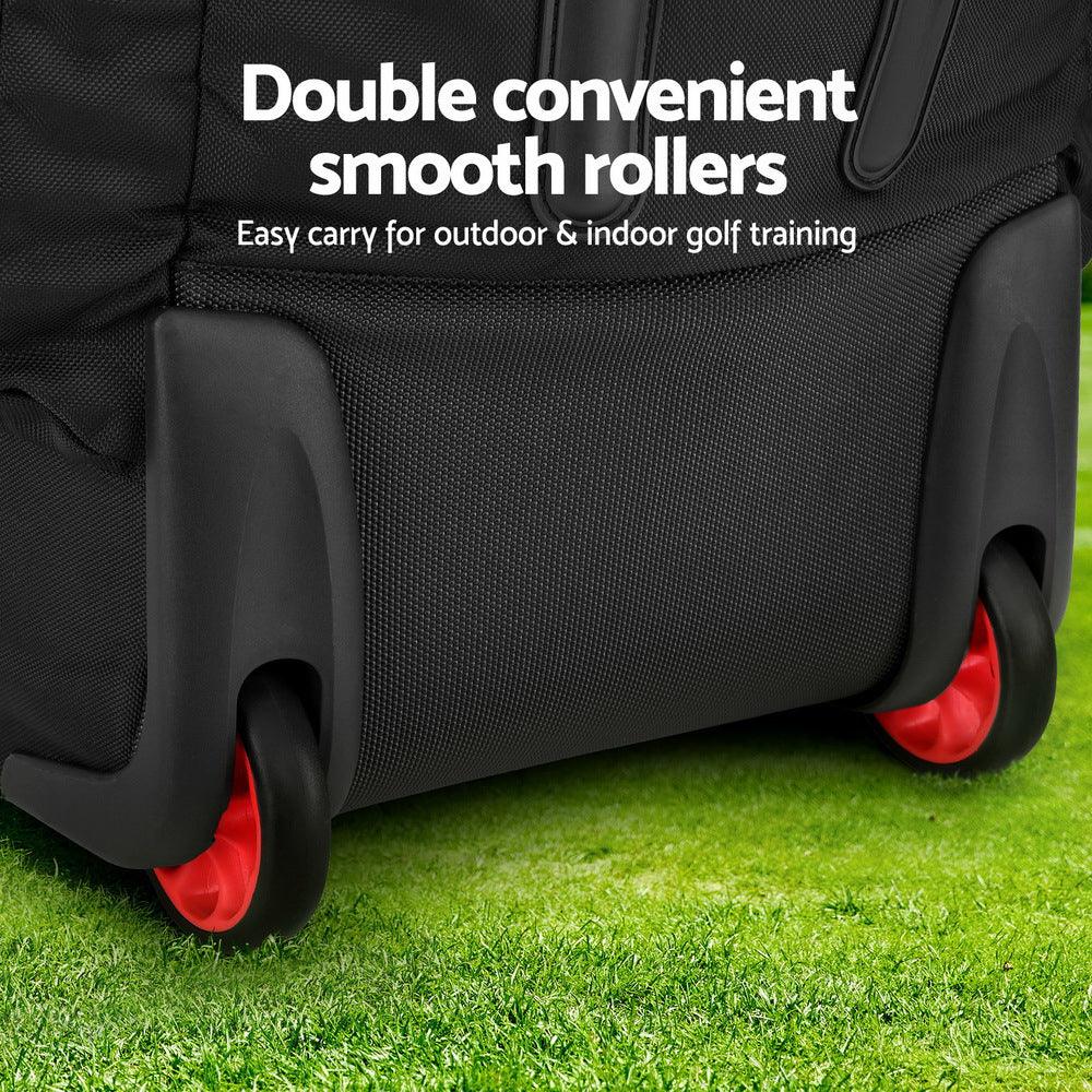 Golf Travel Bags for Airlines with Wheels Golf Clubs Hard Case Foldable - Image 4