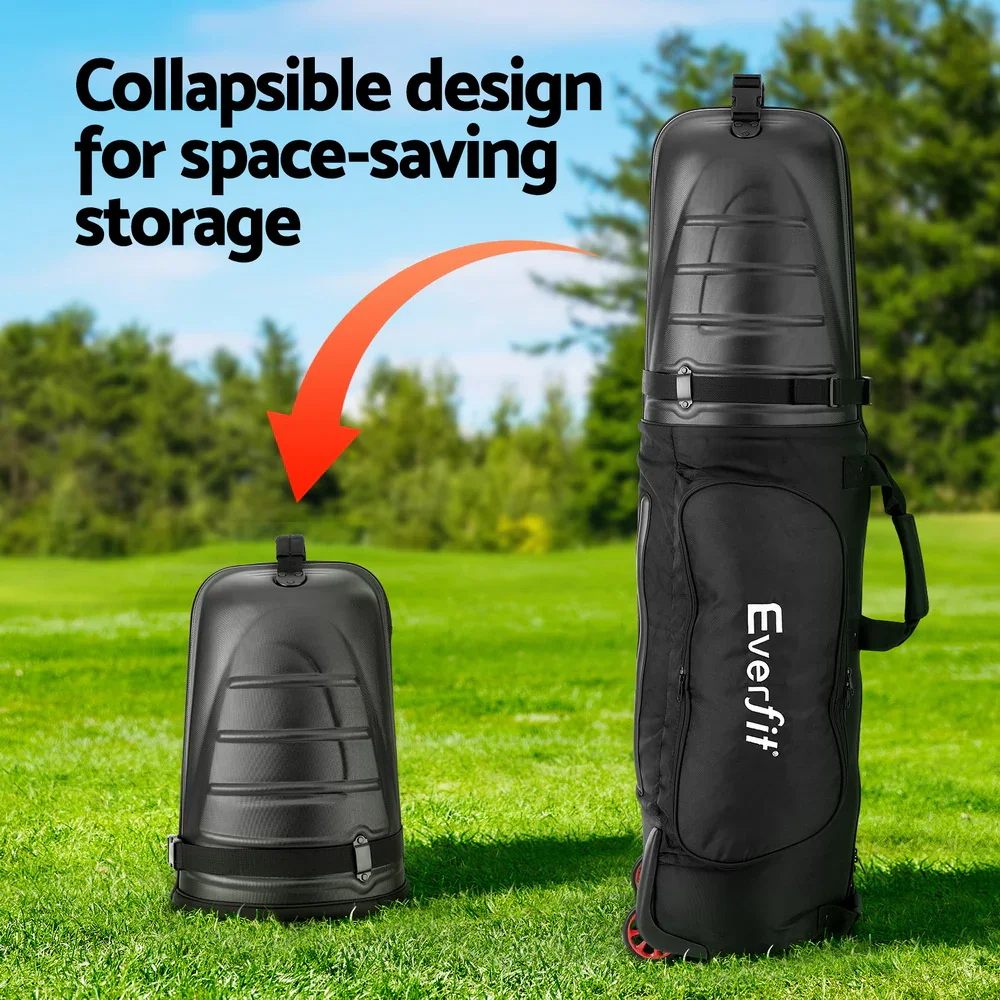 Golf Travel Bags for Airlines with Wheels Golf Clubs Hard Case Foldable - Image 6