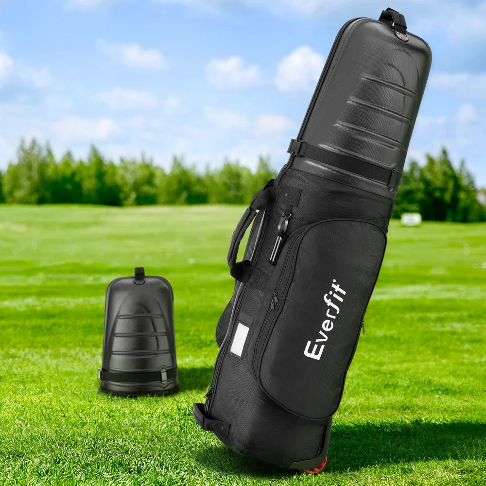 Golf Travel Bags for Airlines with Wheels Golf Clubs Hard Case Foldable - Image 7