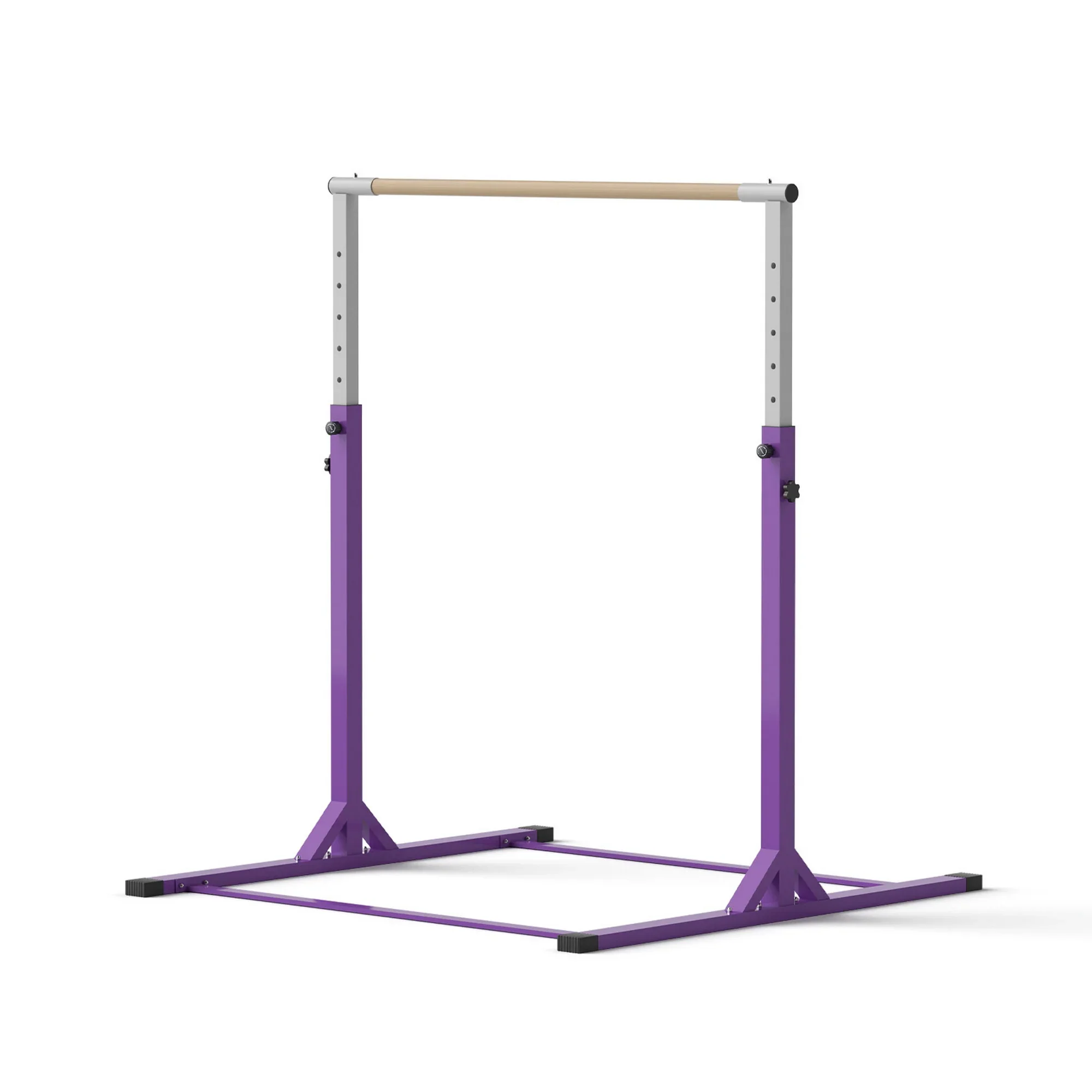 Kids Gymnastics Bar Pull Up Station Monkey Bar Adjustable Indoor Garden - Image 9