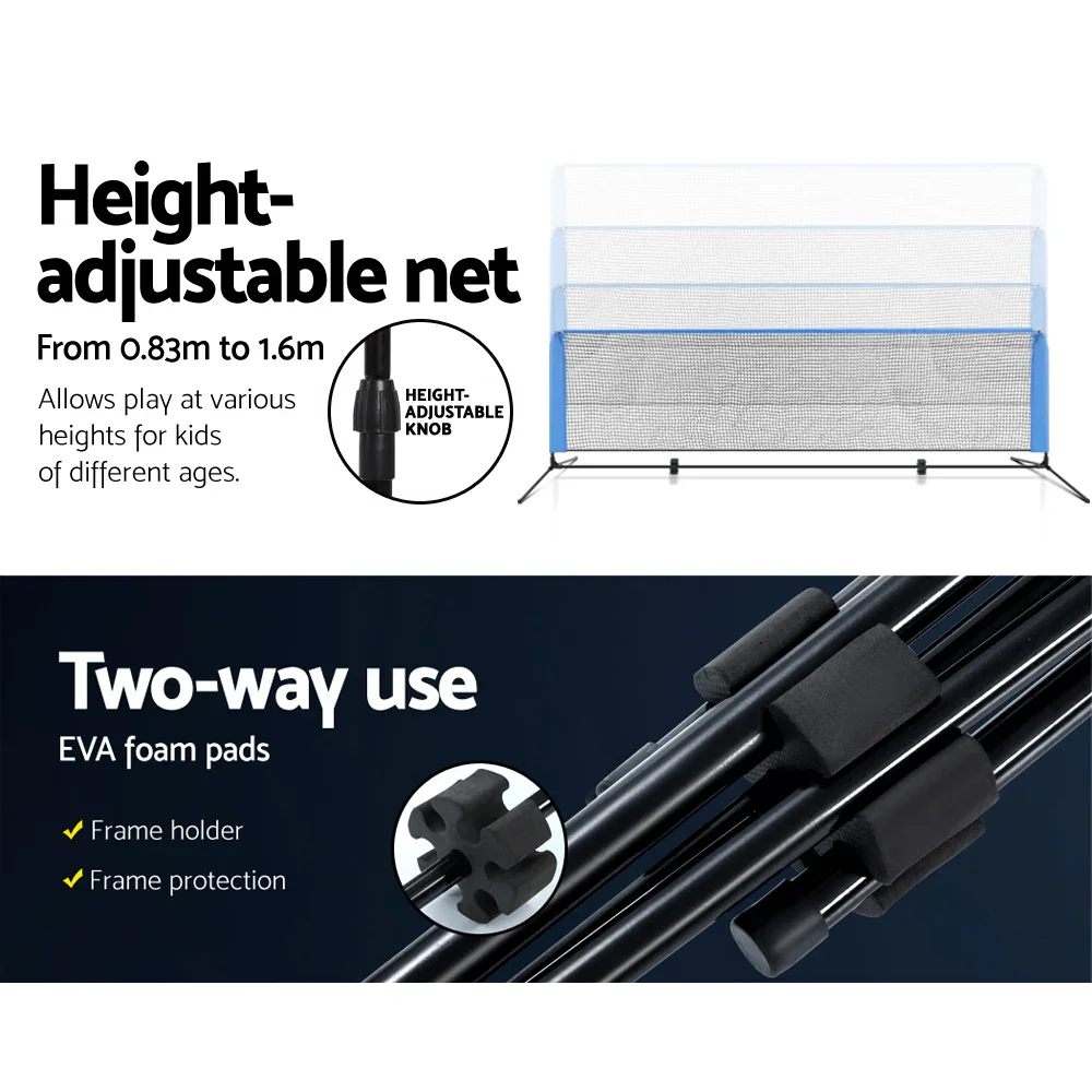 3m Badminton Tennis Net Portable Volleyball Kit Adjustable Height - Image 3