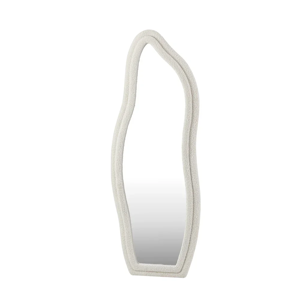Full Length Mirror Boucle Dressing Wall Mounted 160cm - Image 2
